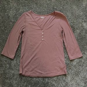 Mauve Knit Top
